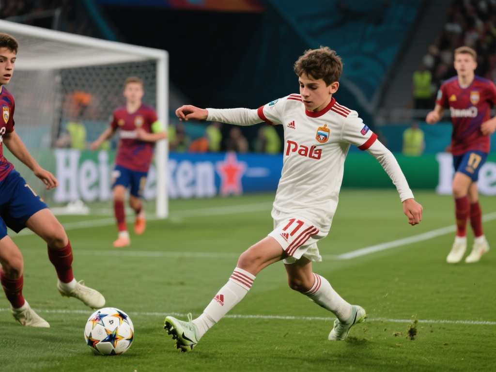 17岁天才亚马尔百场神迹 1V5险绝杀国米两中柱 每一位少年天才的成长都需要经历不断磨砺,